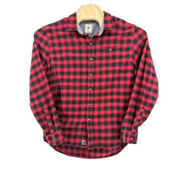 Copper & Oak Supply Other - Copper & Oak Mens XL Red Black Buffalo Plaid Flannel Button Down Shirt